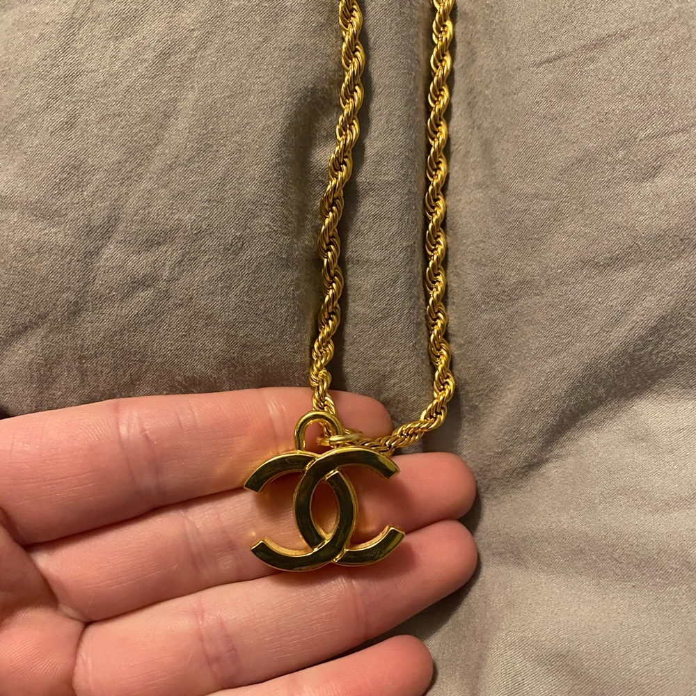 Chanel Piece turned into a Pendant